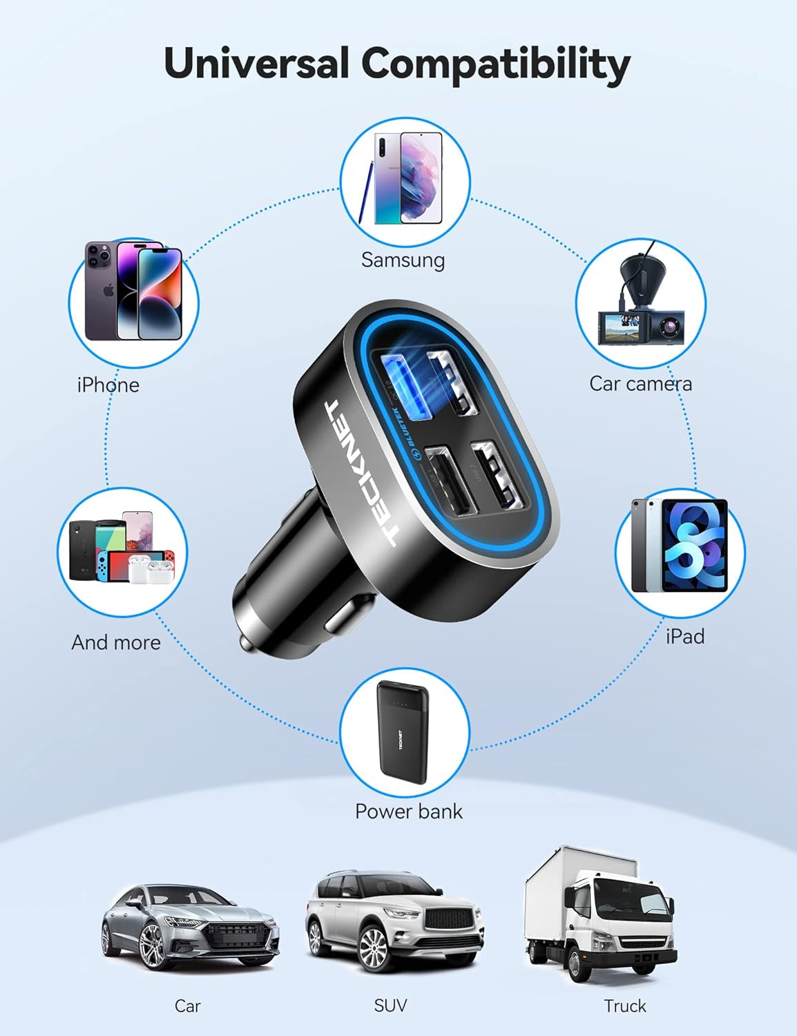 TechNet fast charging adapter 