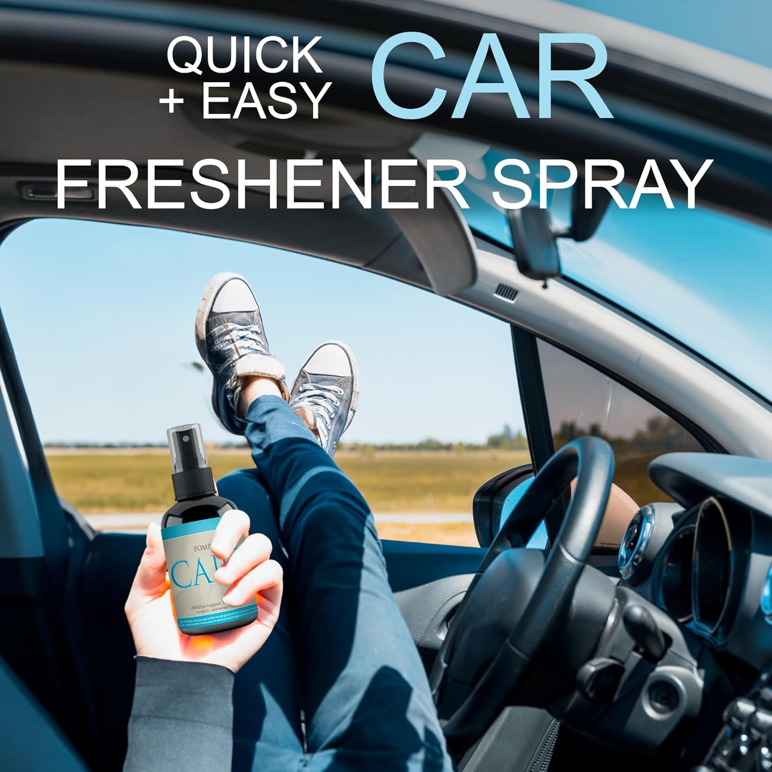 2Oz Automotive Air Fresheners (Pompeii Scent, 2 Pack)